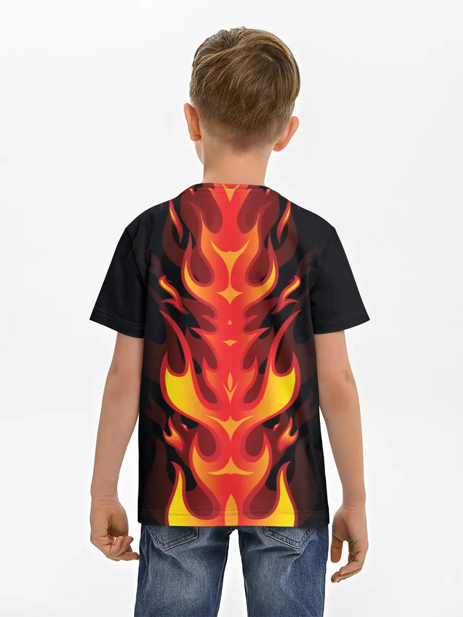 Детская базовая футболка / PUBG Fire