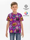 Детская базовая футболка / Happy Halloween
