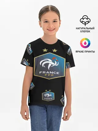 Детская базовая футболка / Сборная Франции