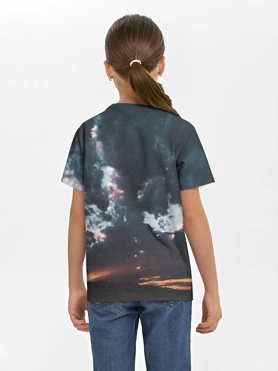 Детская базовая футболка / Закат