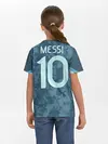 Детская базовая футболка / Messi away Copa America 2020