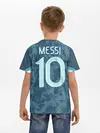 Детская базовая футболка / Messi away Copa America 2020