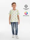 Детская базовая футболка / Кот с бананом