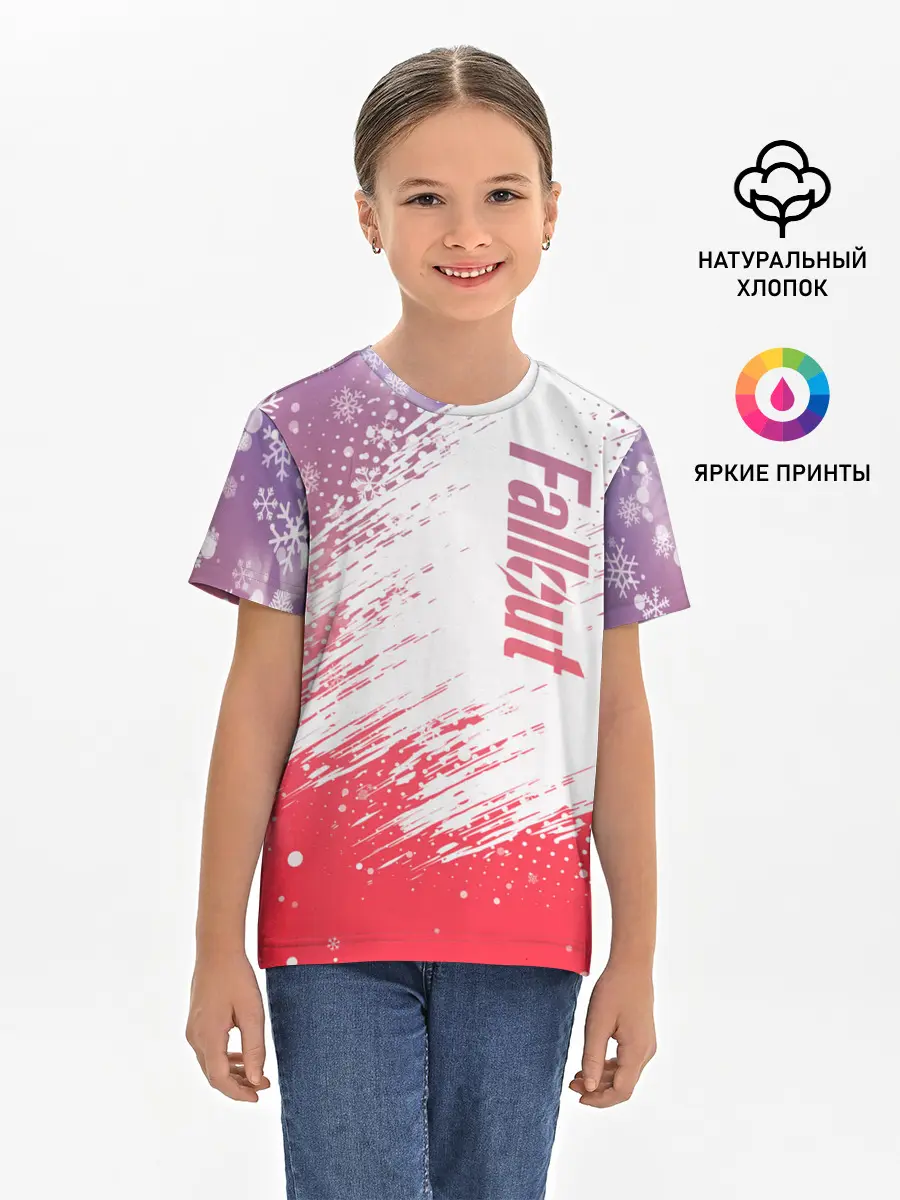 Детская базовая футболка / Fallout Winter