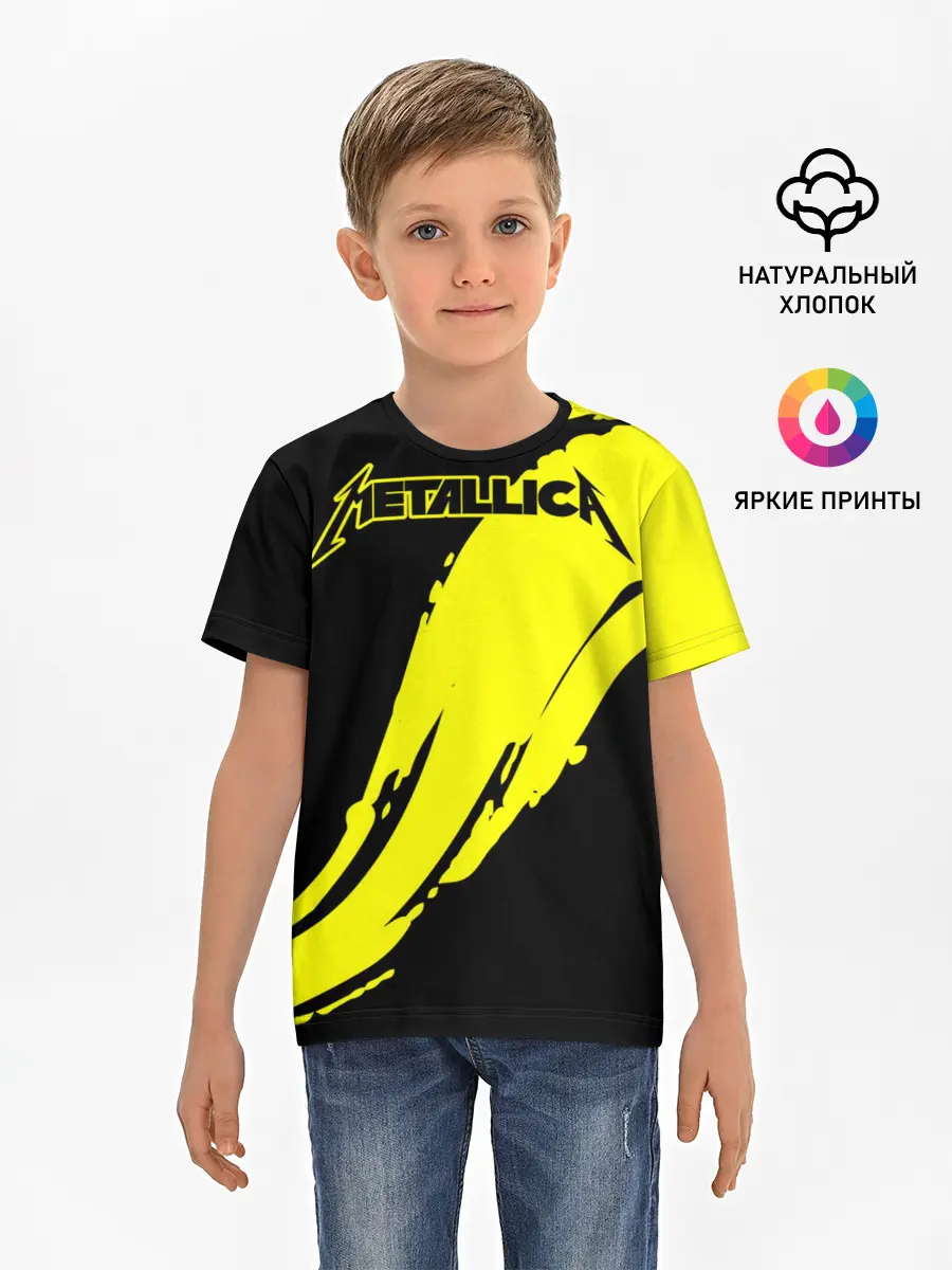 Детская базовая футболка / Metallica