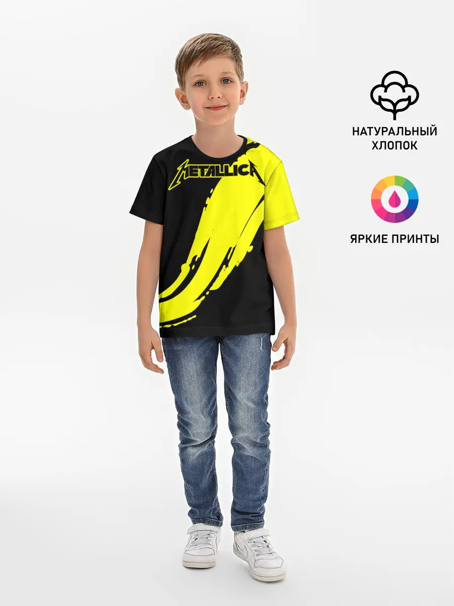 Детская базовая футболка / Metallica