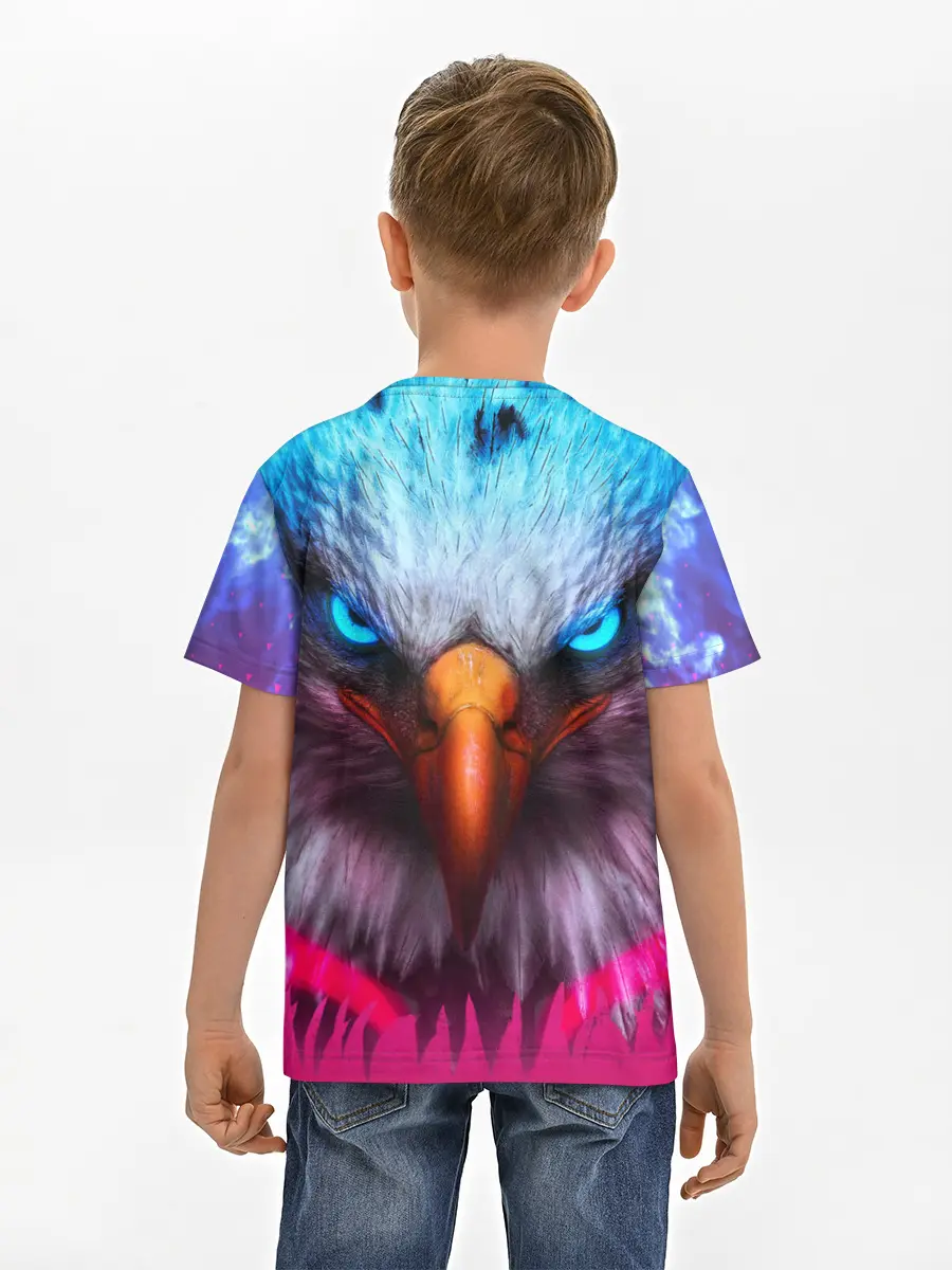 Детская базовая футболка / Взгляд орла
