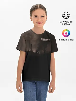 Детская базовая футболка / Чернобыль 6