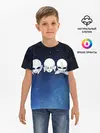 Детская базовая футболка / космос