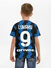 Детская базовая футболка / Лукаку 20/21 Домашняя форма