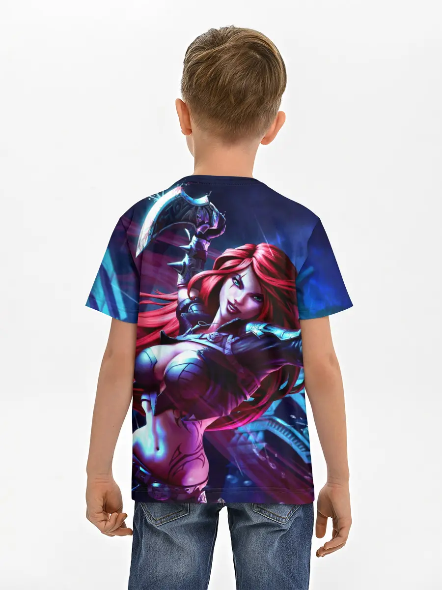 Детская базовая футболка / Катарина League of legends
