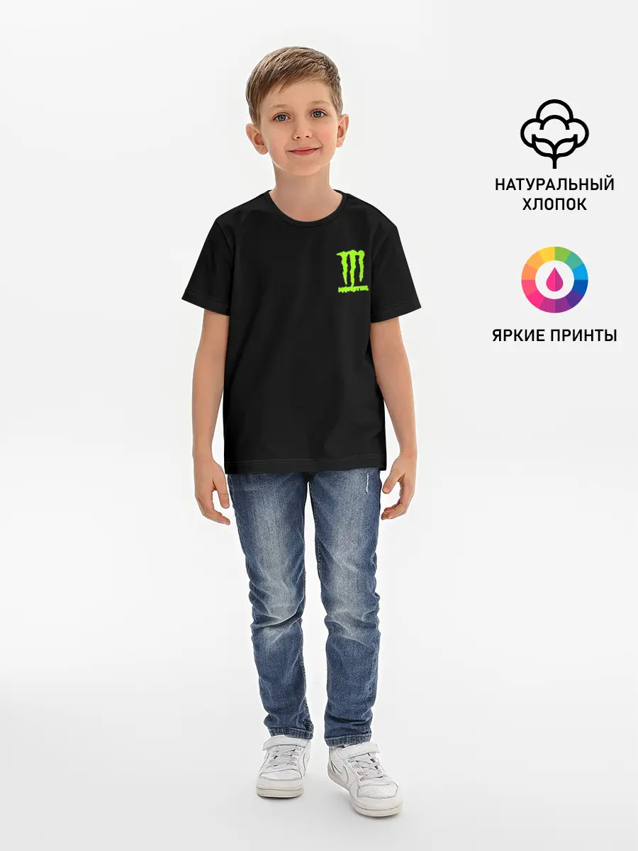 Детская базовая футболка / MONSTER ENERGY