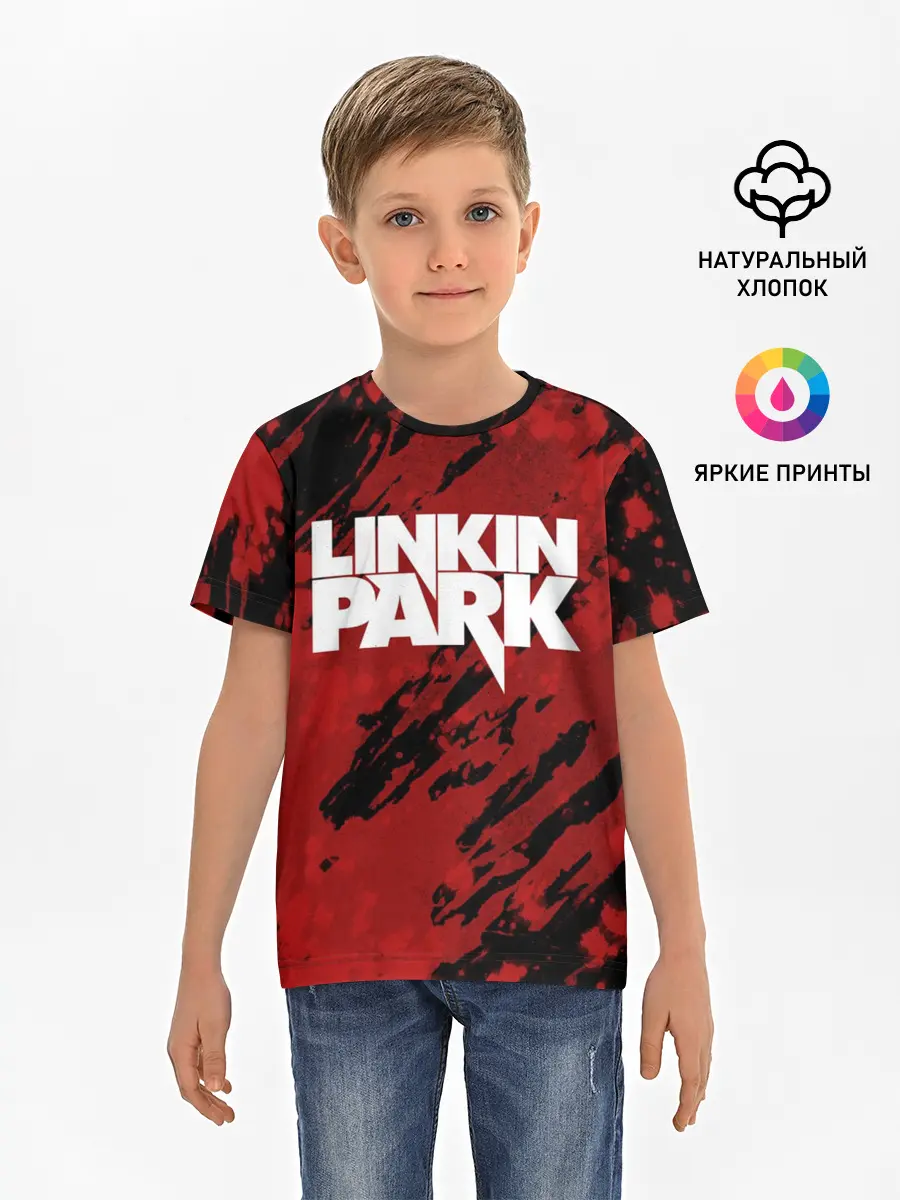 Детская базовая футболка / Linkin Park