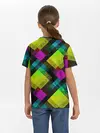 Детская базовая футболка / Абстрактный разноцветный узор