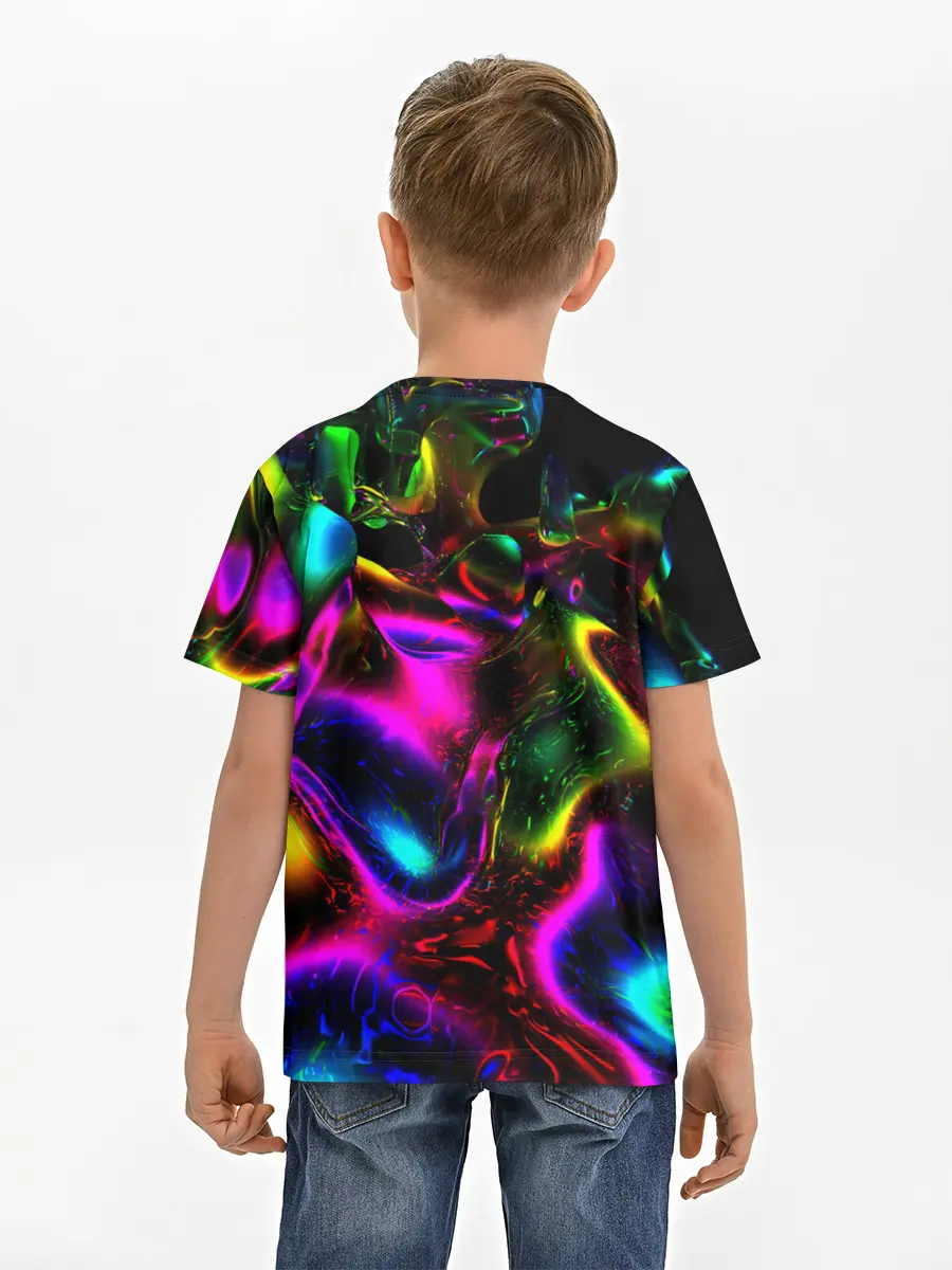 Детская базовая футболка / В НЕОНЕ