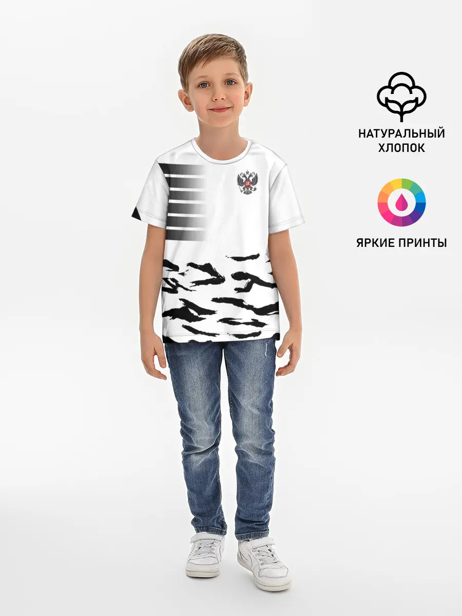 Детская базовая футболка / Россия