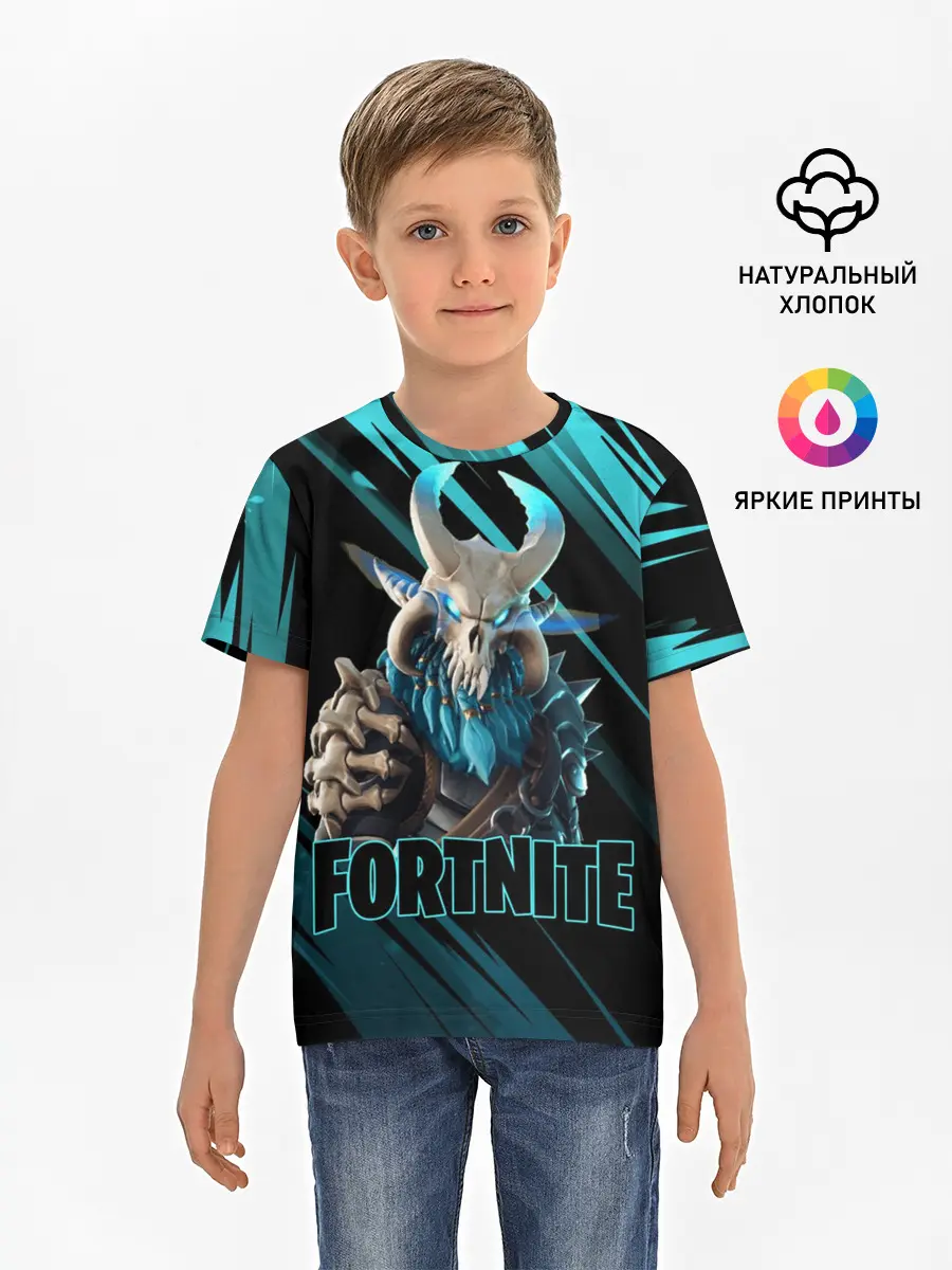 Детская базовая футболка / Fortnite | Фортнайт