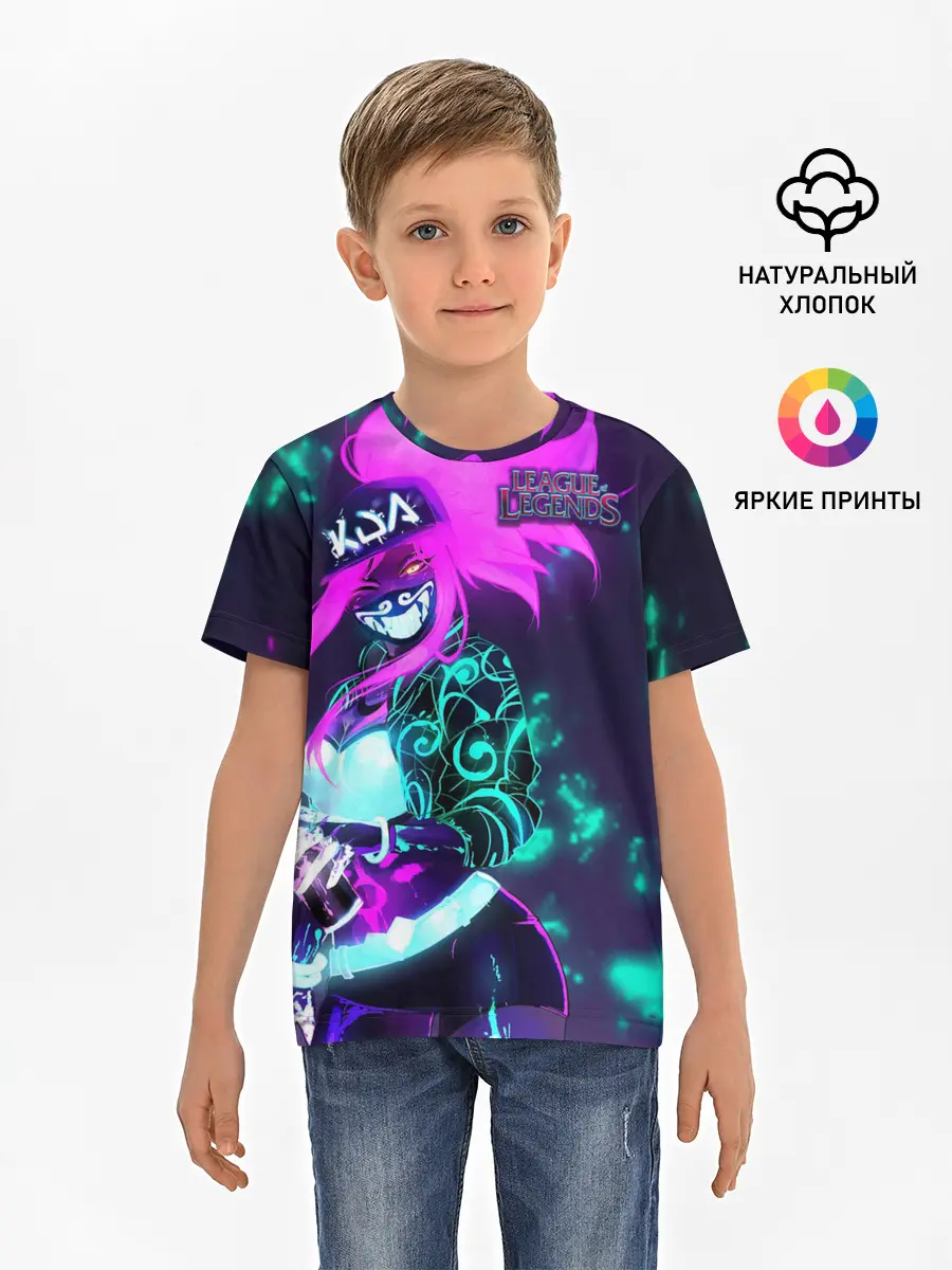 Детская базовая футболка / League of Legends