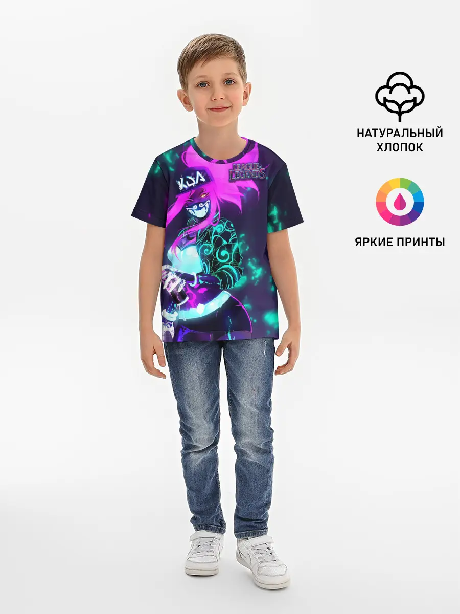 Детская базовая футболка / League of Legends