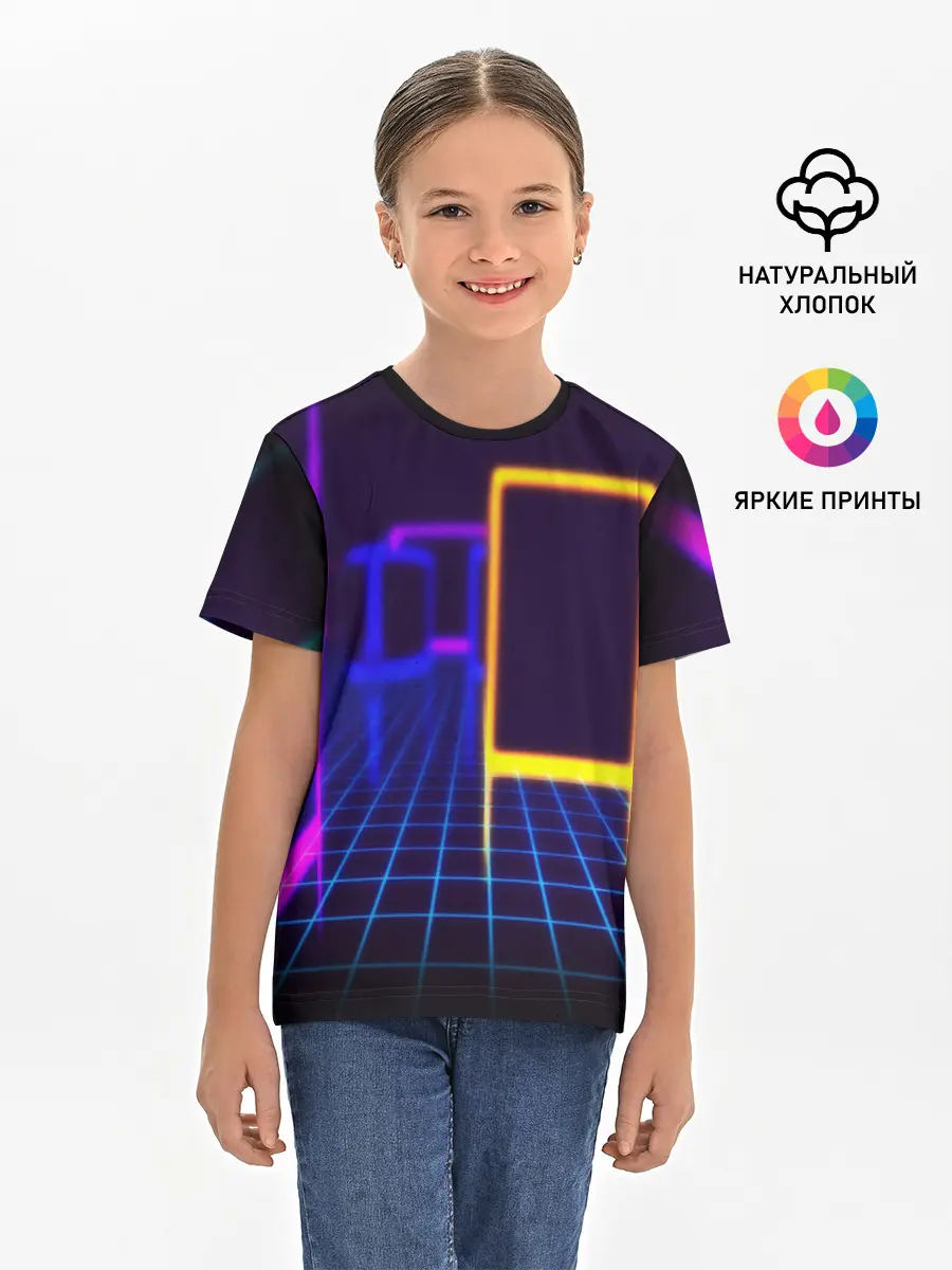 Детская базовая футболка / NEON STYLE