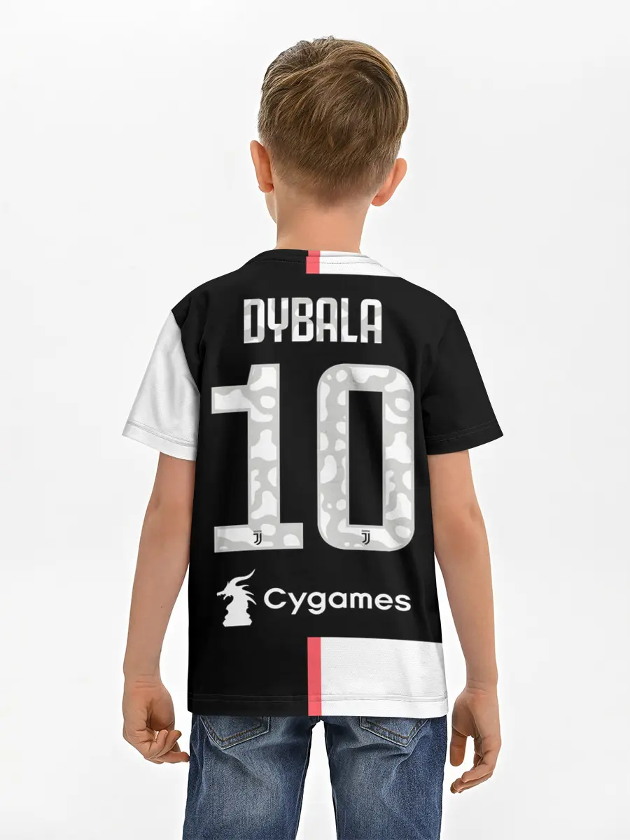 Детская базовая футболка / Дибала Форма 19/20 Домашняя