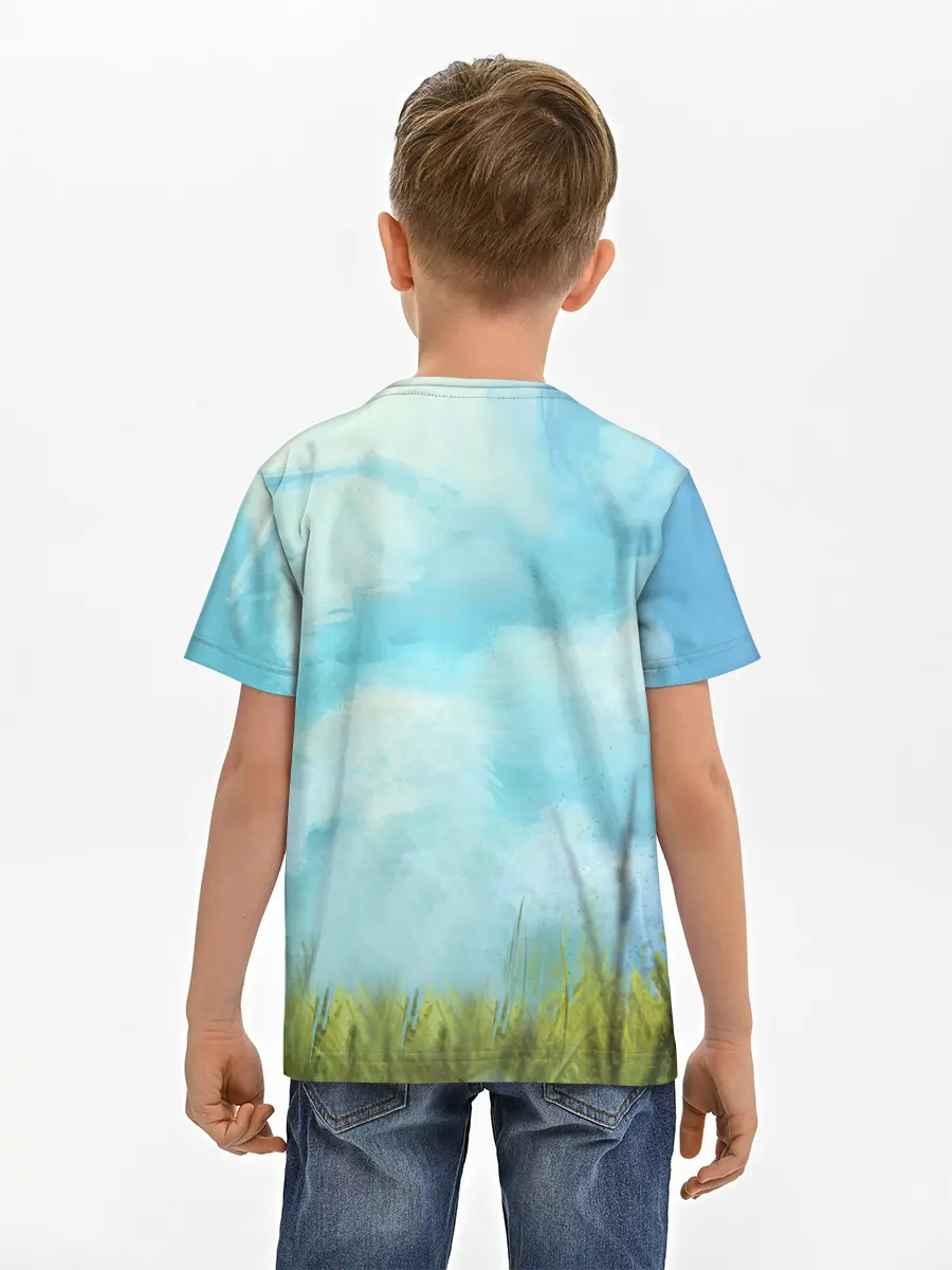 Детская базовая футболка / Cloud ART