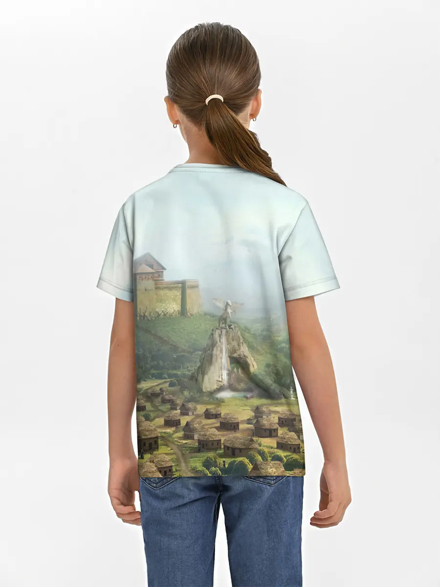 Детская базовая футболка / Оплот | Heroes of Might and Magic 3