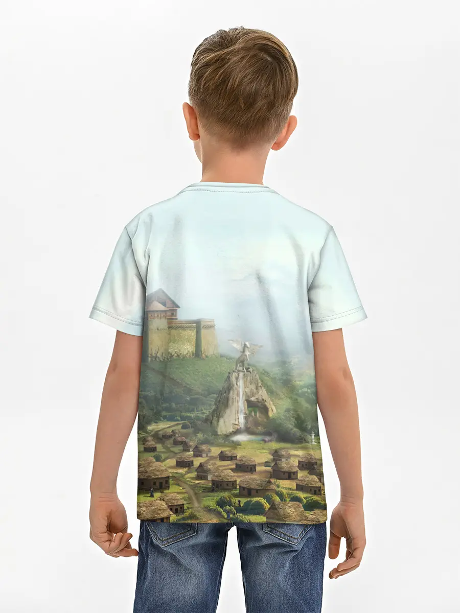Детская базовая футболка / Оплот | Heroes of Might and Magic 3