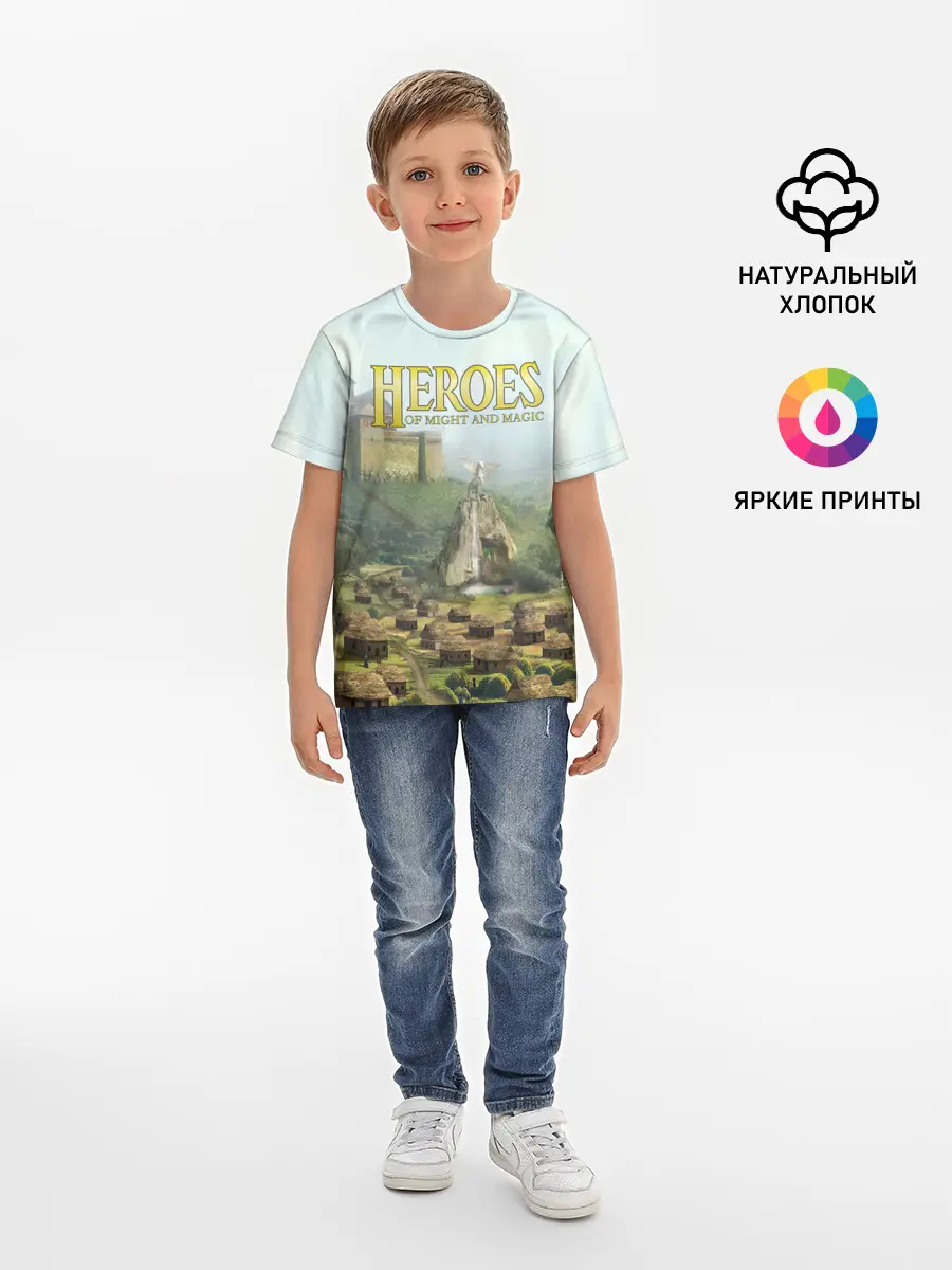 Детская базовая футболка / Оплот | Heroes of Might and Magic 3