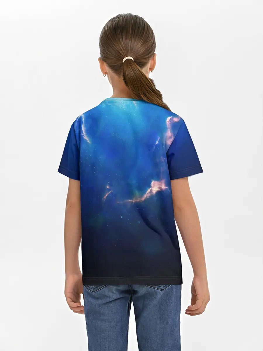 Детская базовая футболка / ПАДЕНИЕ В БЕЗДНУ