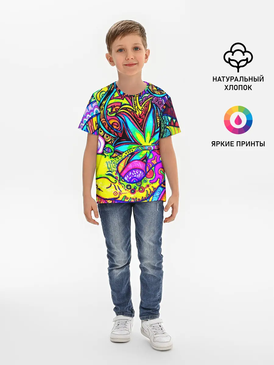 Детская базовая футболка / PSY ABSTRACTION