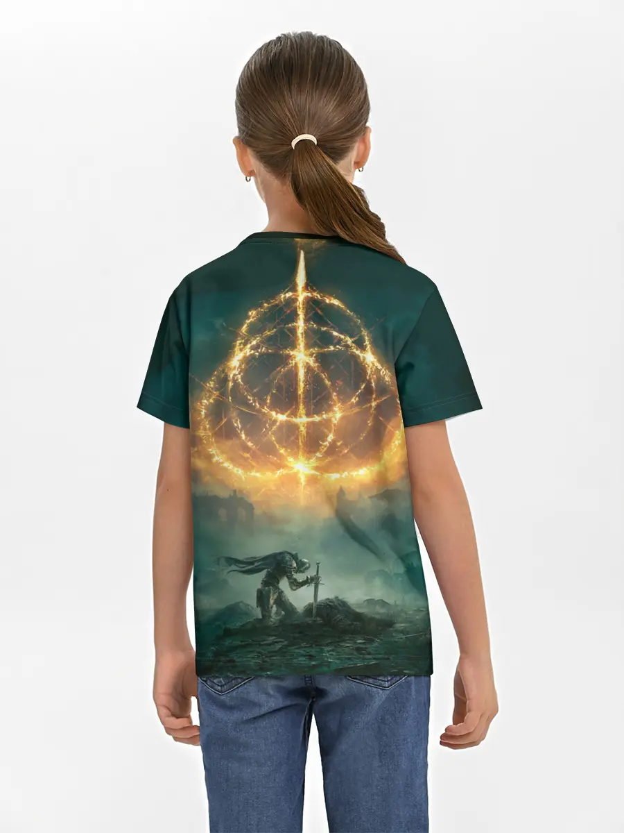 Детская базовая футболка / Elden Ring key art