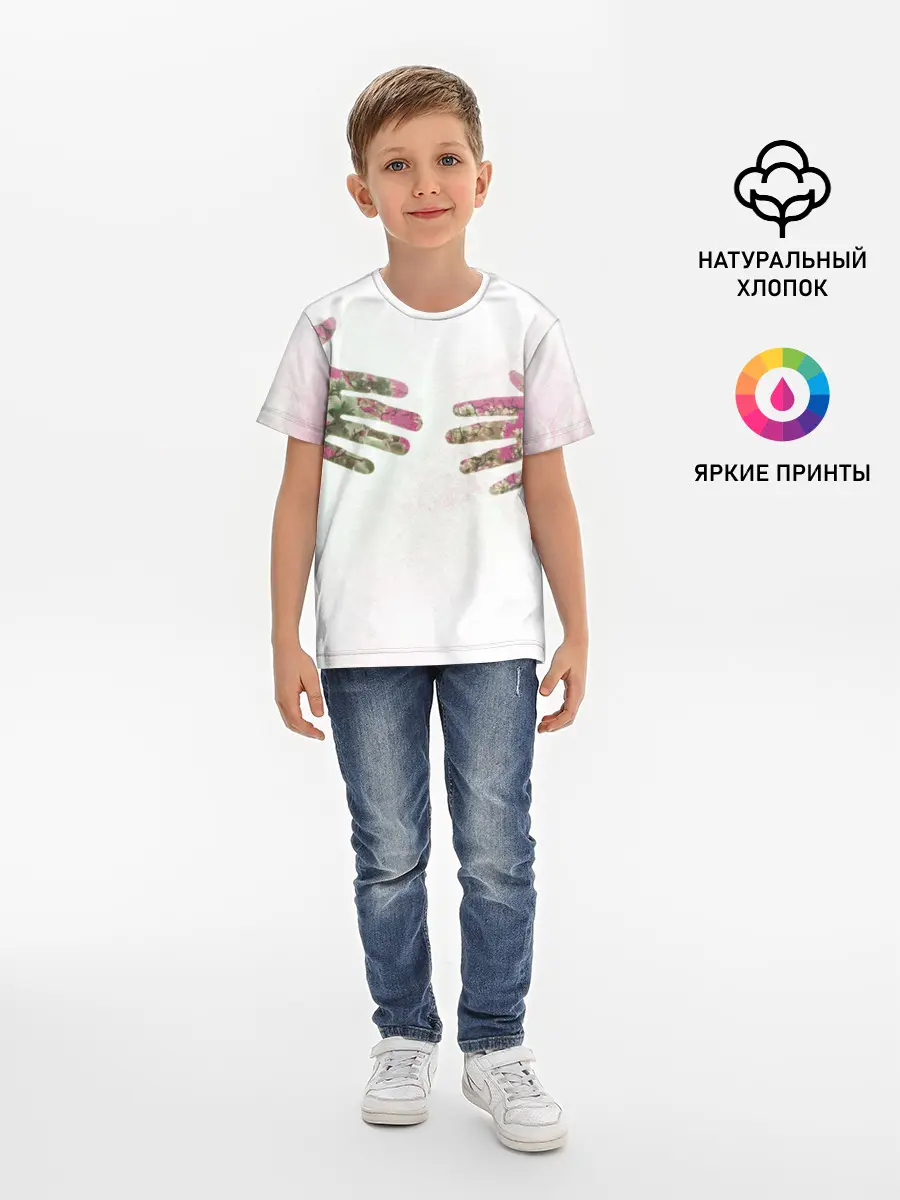 Детская базовая футболка / HANDS