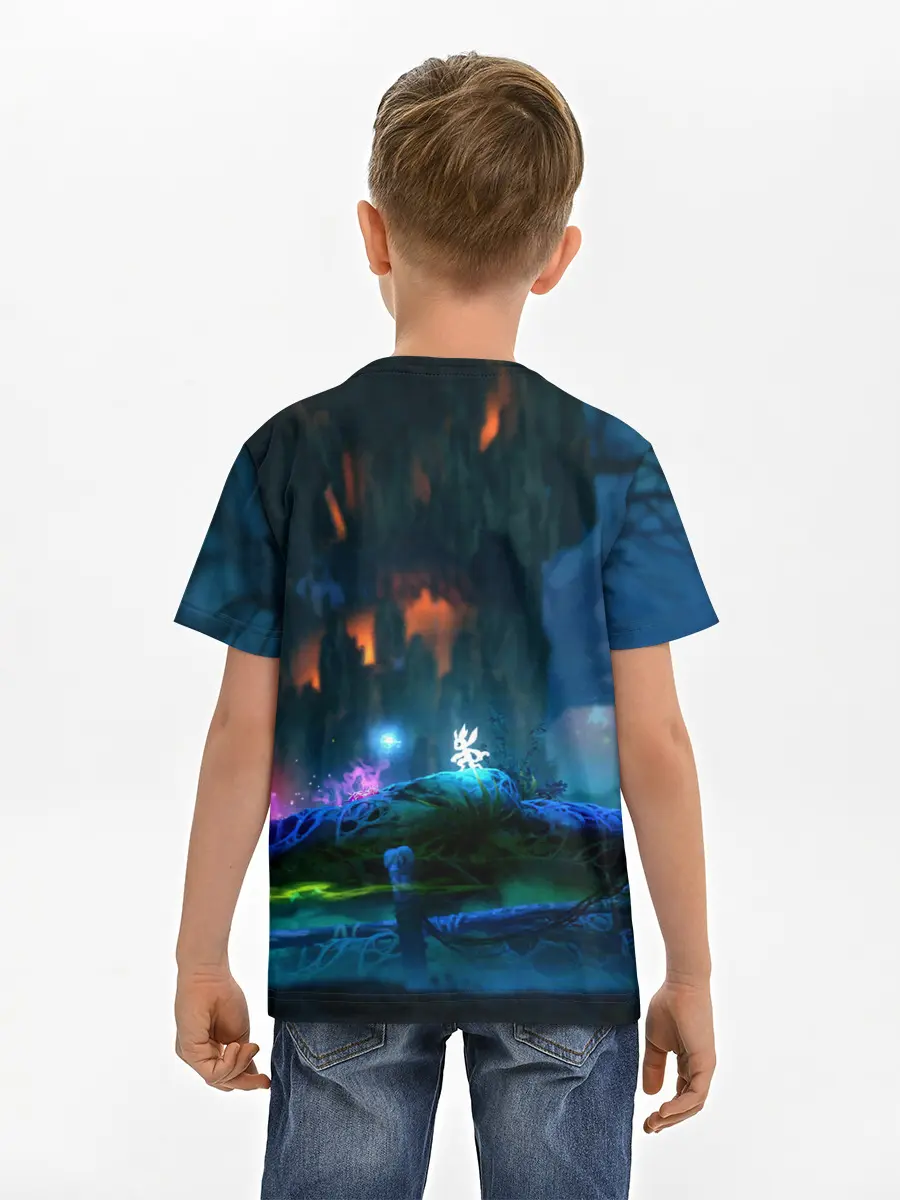Детская базовая футболка / Ori and the Blind Forest