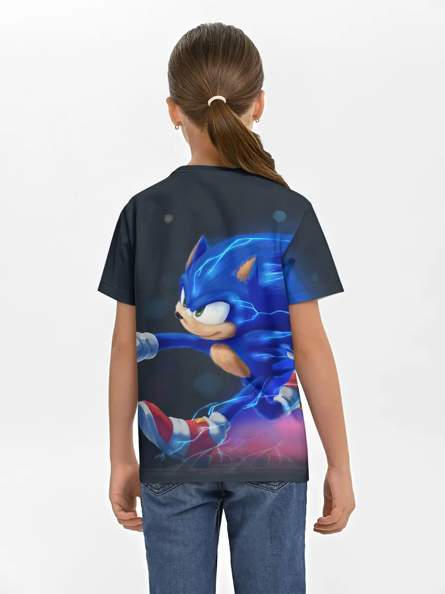 Детская базовая футболка / SONIC