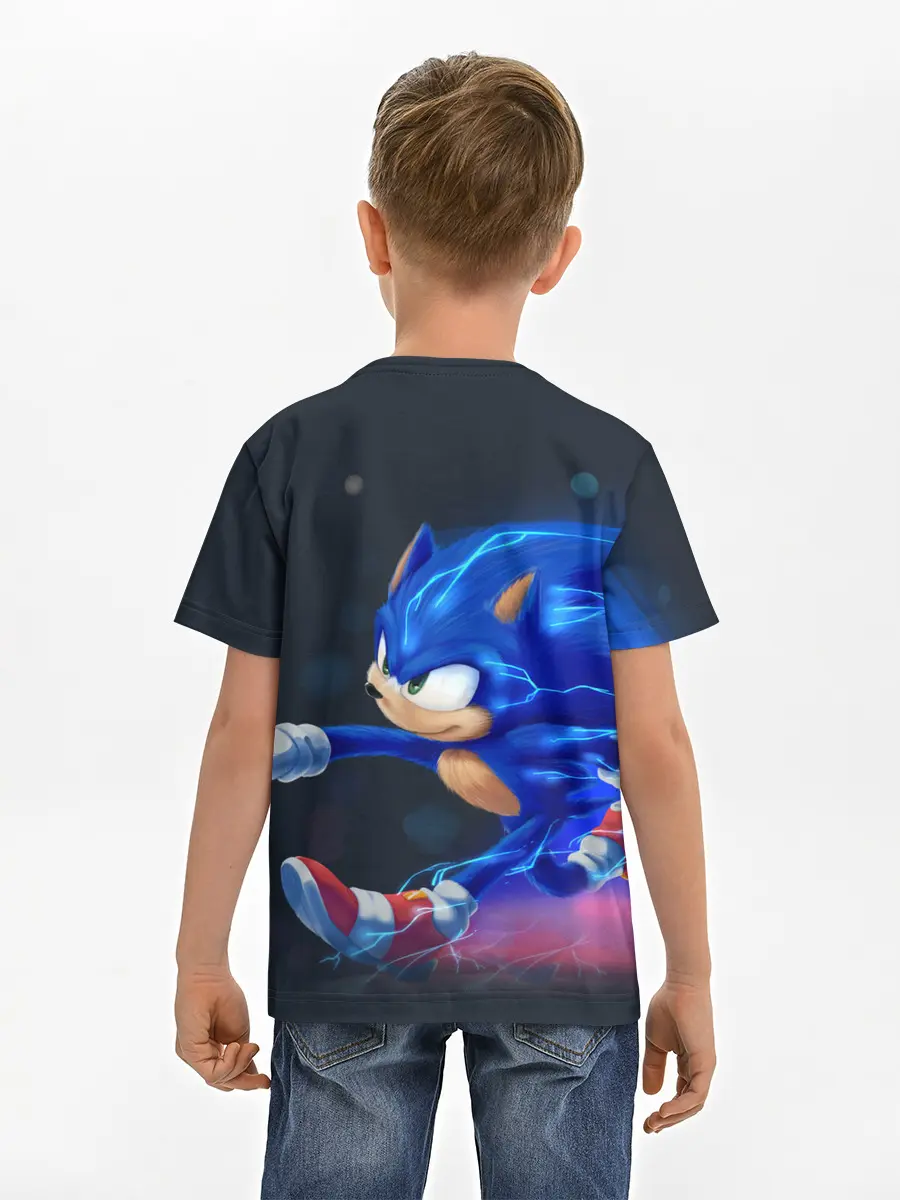 Детская базовая футболка / SONIC