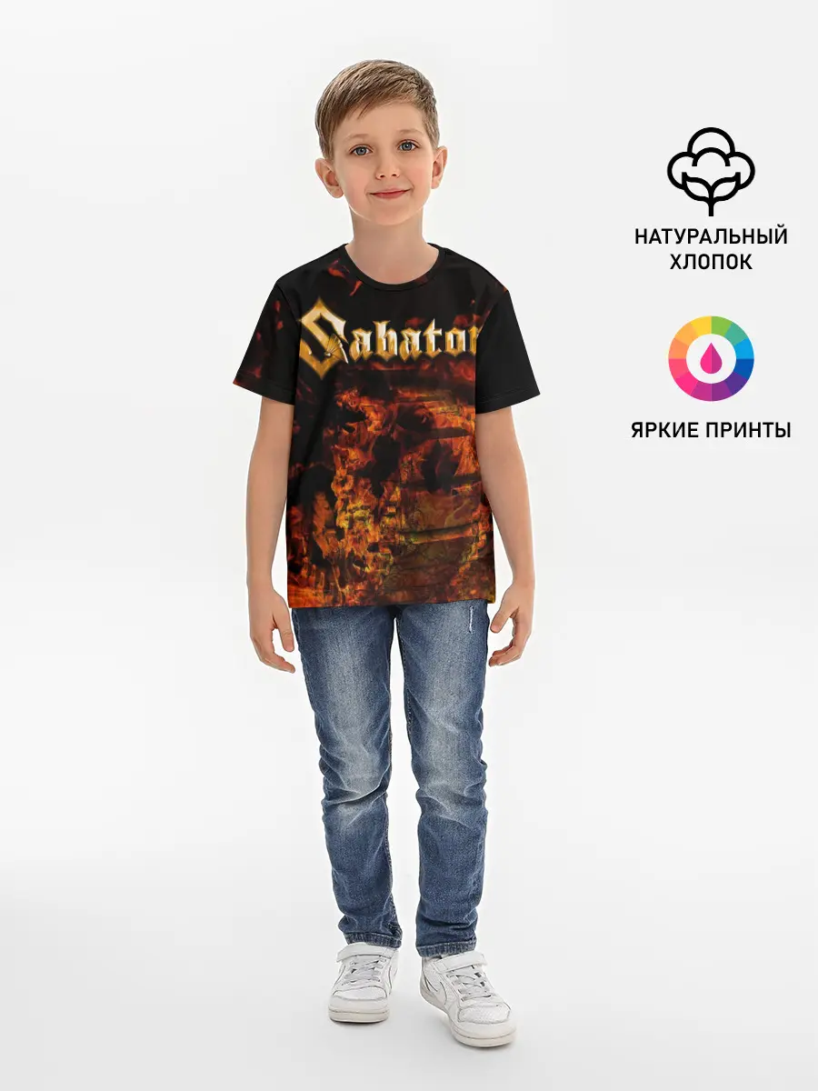 Детская базовая футболка / Sabaton
