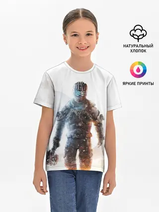 Детская базовая футболка / Айзек Кларк Dead Space