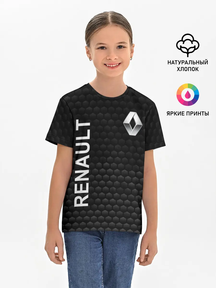 Детская базовая футболка / Рено, Renault