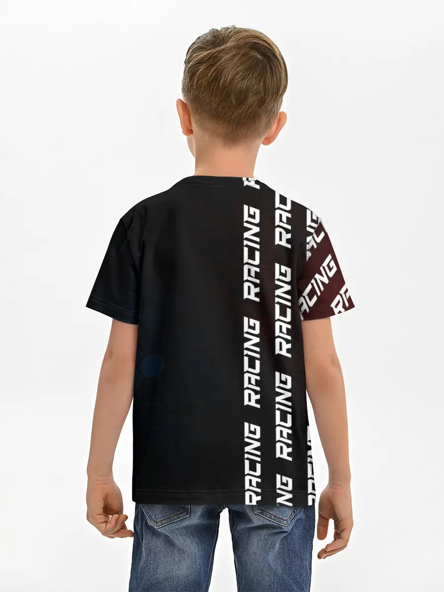 Детская базовая футболка / BMW - Racing