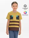 Детская базовая футболка / Minecraft Bee