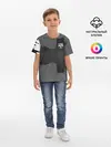 Детская базовая футболка / BARCELONA SPORT GRAY