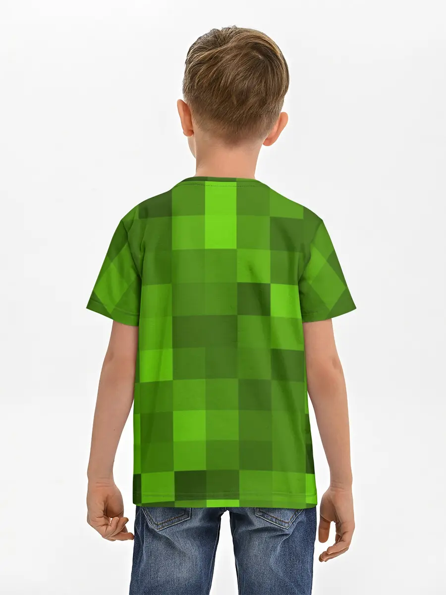 Детская базовая футболка / Minecraft