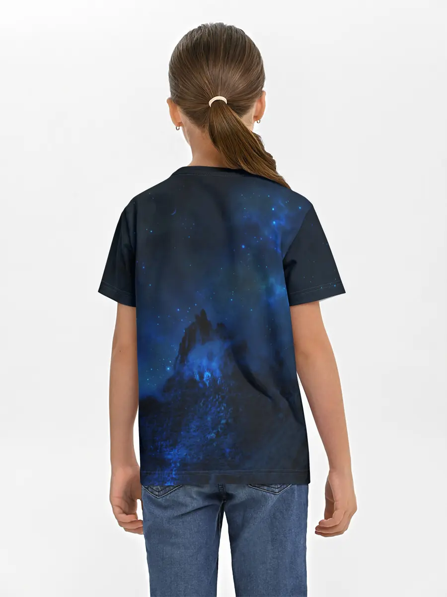 Детская базовая футболка / Космос
