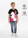 Детская базовая футболка / JUVENTUS / ЮВЕНТУС / НЕОН