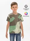 Детская базовая футболка / Splittertarnmuster
