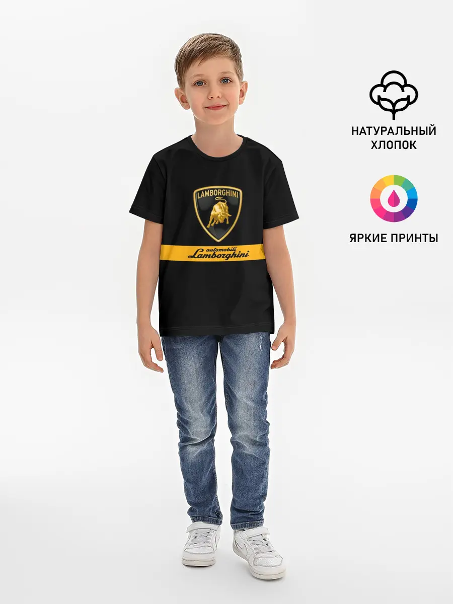 Детская базовая футболка / Lamborghini Automobili S.p.A.