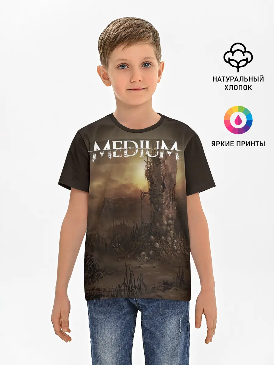 Детская базовая футболка / Медиум
