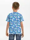 Детская базовая футболка / Снеговики и Звёздочки
