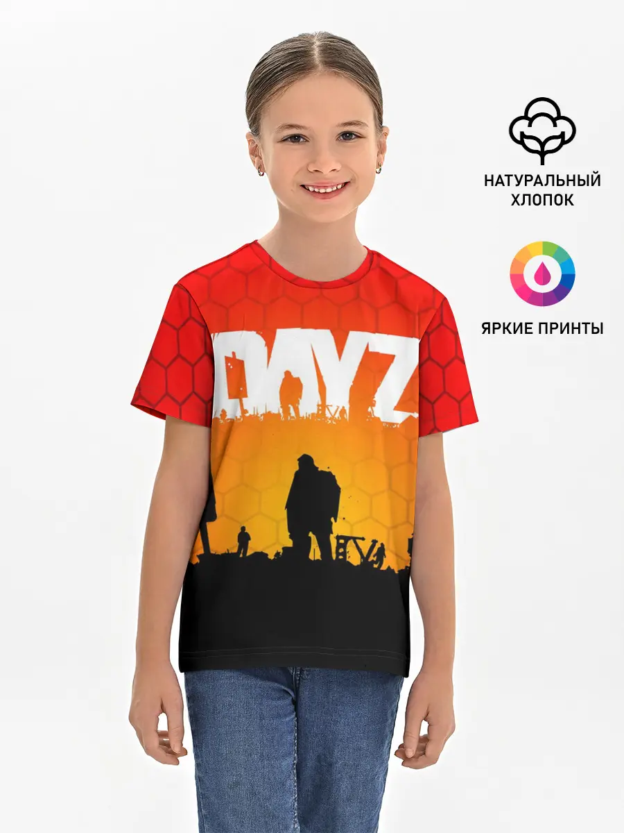 Детская базовая футболка / DAYZ